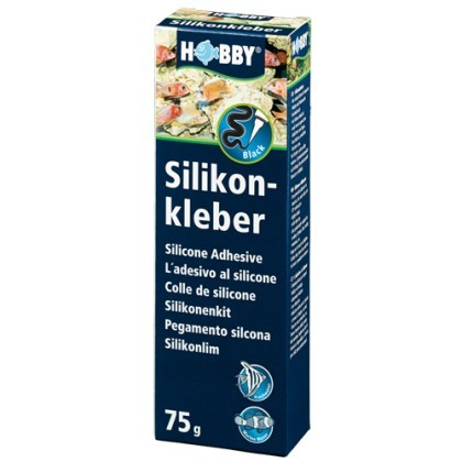 Silikonkleber schwarz, Tube 75 g