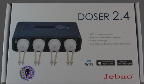 Jebao Doser 2.4 Wifi + manuell 4-fach Dosierpumpe