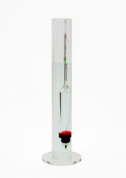 Grotech Aräometer 260mm + Messzylinder