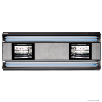 Spectra 1200 mm - 2x250W/4x54 W - inkl. HQI- und T-5 Lampen - iridium