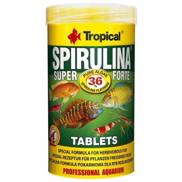 Tropical-Futter Spirulina 36% Tablets 250ml