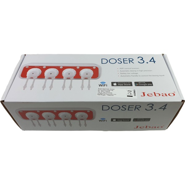 Jebao Doser 2.4 Wifi + manuell 4-fach Dosierpumpe